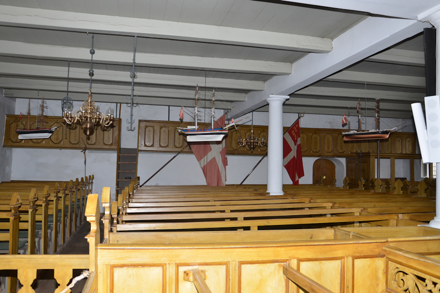 Sankt Clemens Kirke ( R�m� Kirke), T�nder Provsti. All � copyright Jens Kinkel