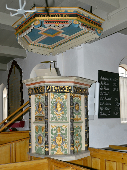 Sankt Clemens Kirke ( R�m� Kirke), T�nder Provsti. All � copyright Jens Kinkel