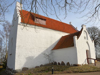 Butterup Kirke, Holb�k Provsti. All � copyright Jens Kinkel