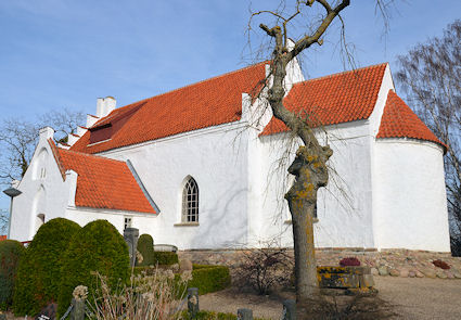 Butterup Kirke, Holb�k Provsti. All � copyright Jens Kinkel