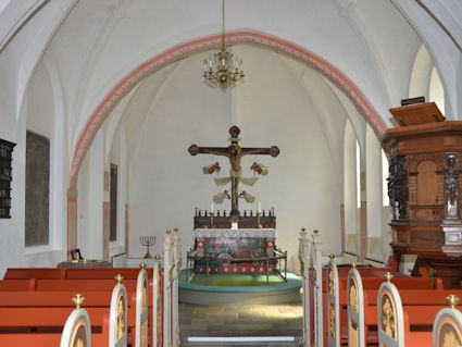 Kvanl�se Kirke, Holb�k Provsti. All � copyright Jens Kinkel