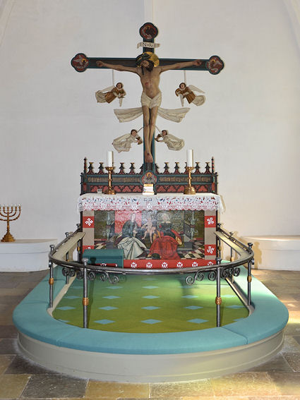 Kvanl�se Kirke, Holb�k Provsti. All � copyright Jens Kinkel