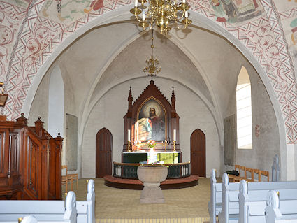 M�rk�v Kirke, Holb�k Provsti. All � copyright Jens Kinkel