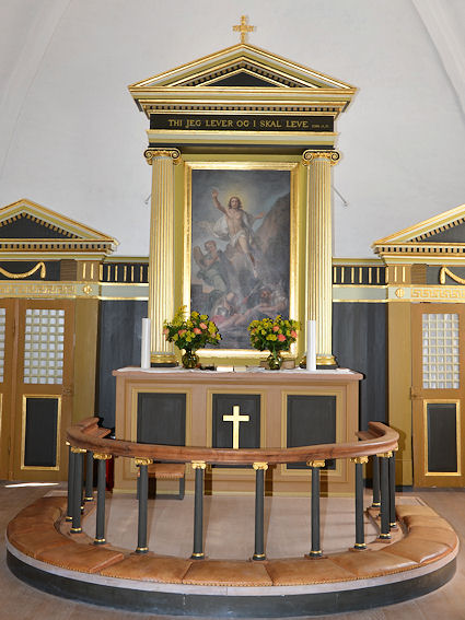 Skamstrup Kirke. Holb�k Provsti. All � copyright Jens Kinkel