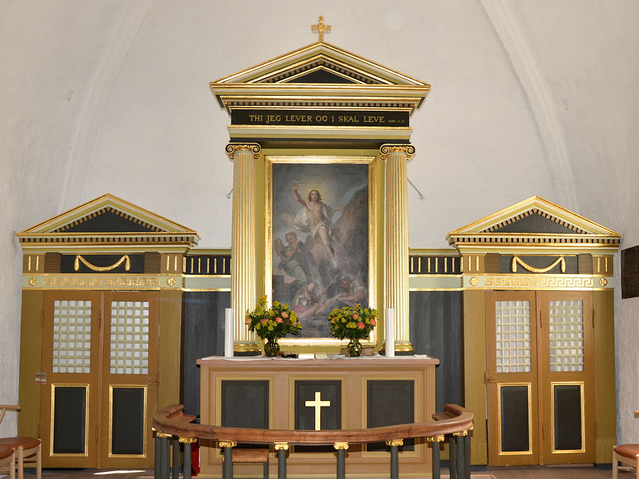 Skamstrup Kirke. Holb�k Provsti. All � copyright Jens Kinkel