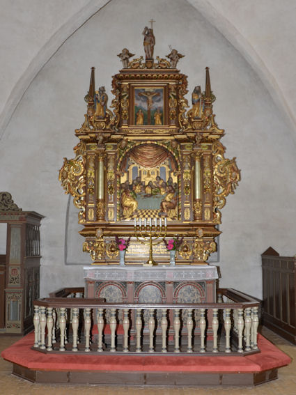 Undl�se Kirke, Holb�k Provsti. All � copyright Jens Kinkel