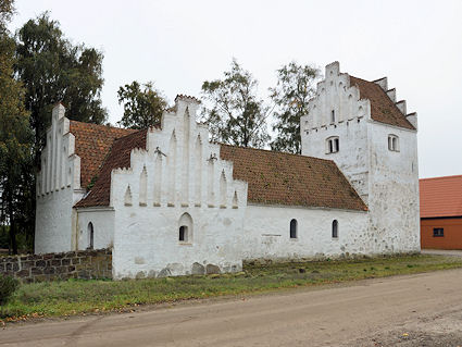 Auns� Gamle Kirke, Kalundborg Provsti. All � copyright Jens Kinkel