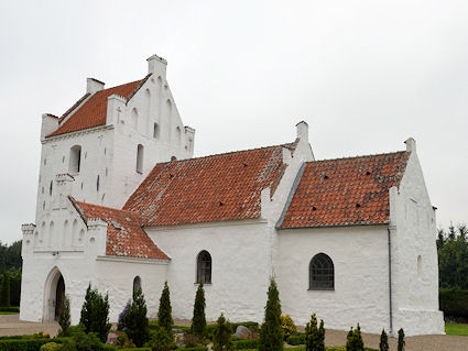 Bjergsted Kirke, Kalundborg Provsti. All © copyright Jens Kinkel
