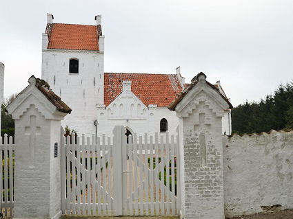 Bjergsted Kirke, Kalundborg Provsti. All � copyright Jens Kinkel