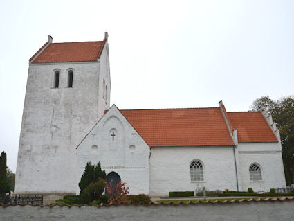 V�rslev Kirke, Kalundborg Provsti. All � copyright Jens Kinkel