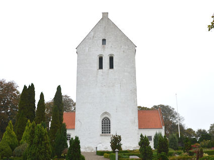 V�rslev Kirke, Kalundborg Provsti. All � copyright Jens Kinkel