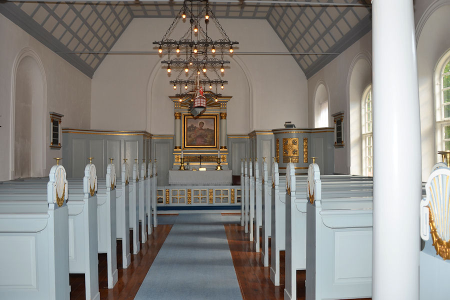 Amtshospitalets Kirke,  Ods og Skippinge Provsti. All � copyright Jens Kinkel