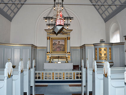 Amtshospitalets Kirke,  Ods og Skippinge Provsti. All � copyright Jens Kinkel
