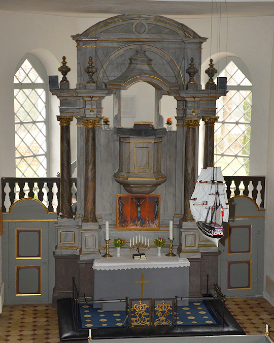 Damsholte Kirke, Stege-Vordingborg Provsti. All � copyright Jens Kinkel