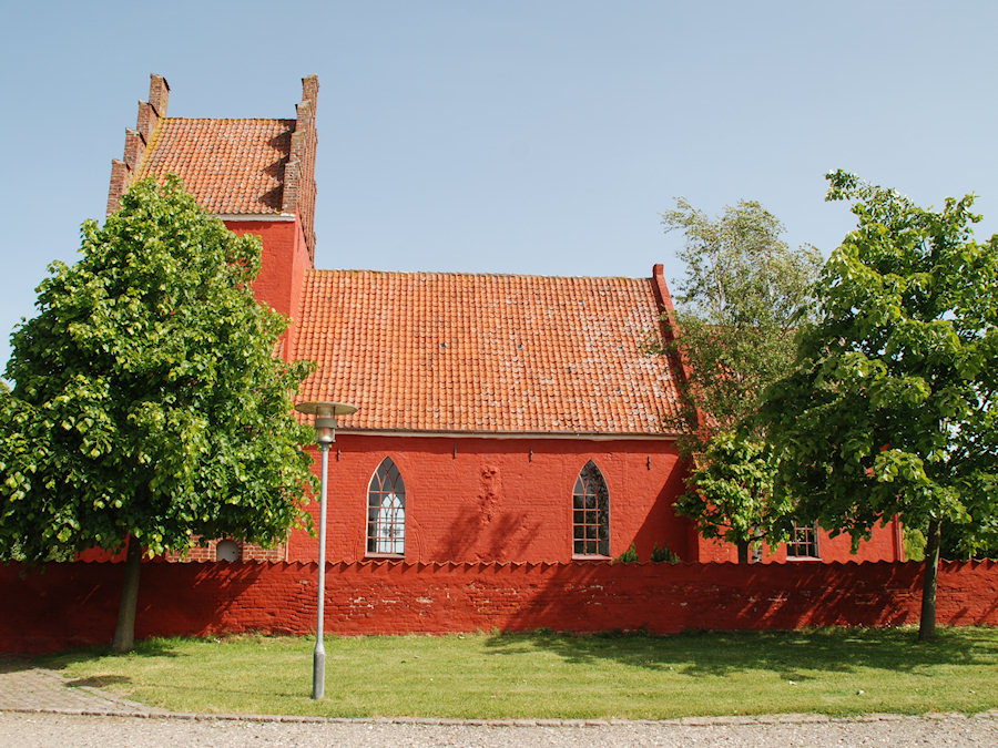 Vester Egesborg Kirke, Næstved Provsti. All © copyright Jens Kinkel
