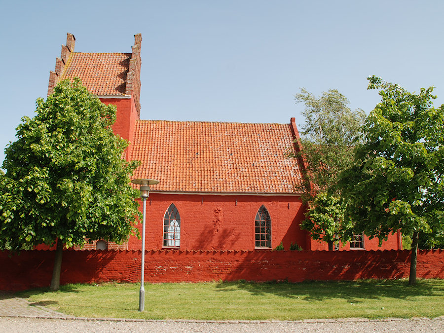 Vester Egesborg Kirke, Nstved Provsti. All  copyright Jens Kinkel