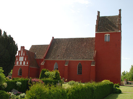 Vester Egesborg Kirke, Nstved Provsti. All  copyright Jens Kinkel