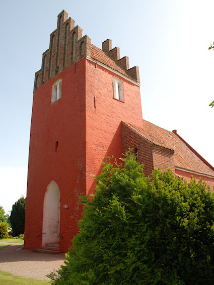 Vester Egesborg Kirke, Nstved Provsti. All  copyright Jens Kinkel