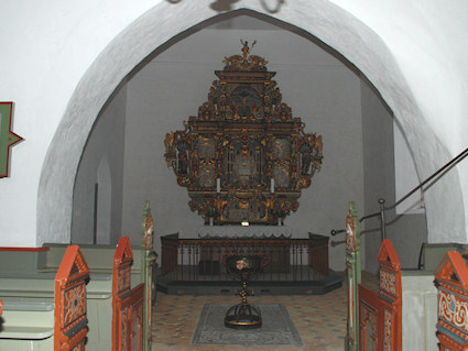 Vester Egesborg Kirke, Nstved Provsti. All  copyright Jens Kinkel