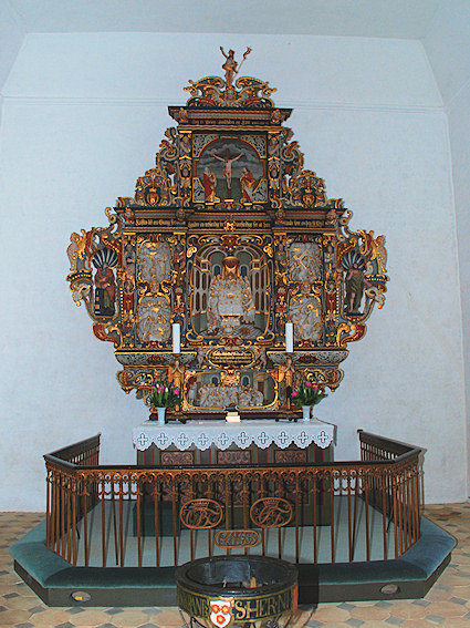 Vester Egesborg Kirke, Nstved Provsti. All  copyright Jens Kinkel