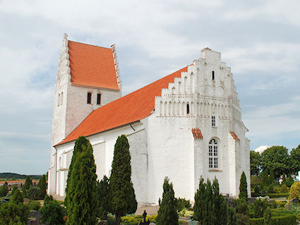 Fanefjord Kirke, Stege-Vordingborg Provsti,All © copyright Jens Kinkel 