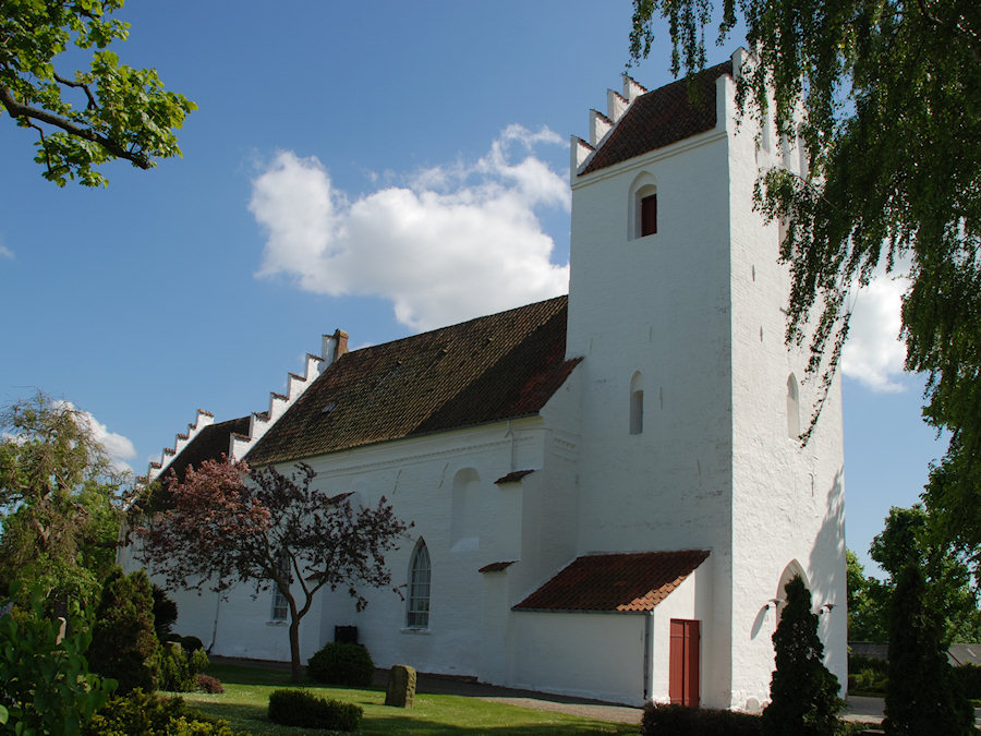 Fodby Kirke, Næstved Provsti. All © copyright Jens Kinkel