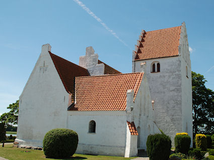 Jungshoved Kirke, Stege-Vordingborg Provsti.  All © copyright Jens Kinkel 