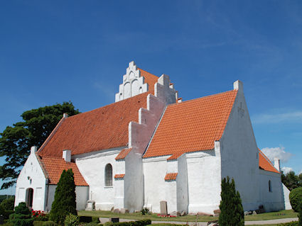 Jungshoved Kirke, Stege-Vordingborg Provsti.  All © copyright Jens Kinkel 