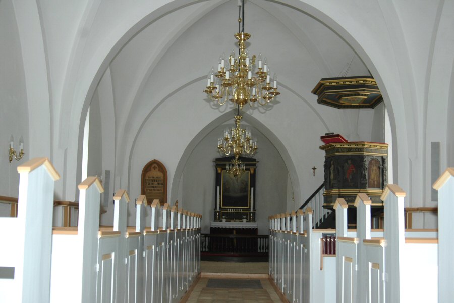 Lidemark Kirke, K�ge Provsti.  All � copyright Jens Kinkel