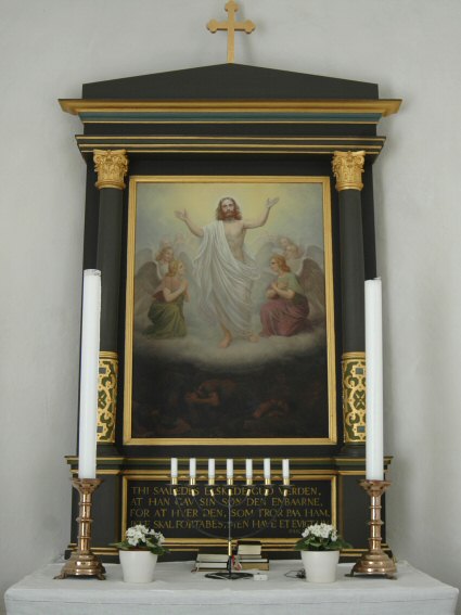 Lidemark Kirke, K�ge Provsti.  All � copyright Jens Kinkel