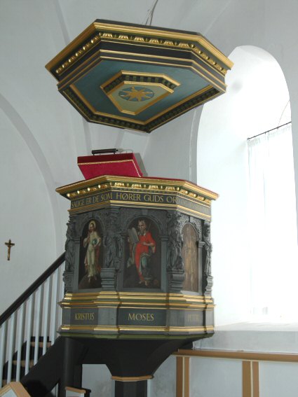 Lidemark Kirke, K�ge Provsti.  All � copyright Jens Kinkel