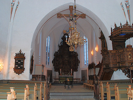 Sankt Mortens Kirke, N�stved Provsti. All � copyright Jens Kinkel