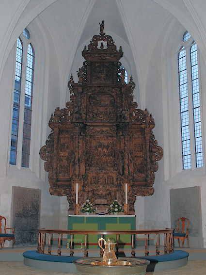 Sankt Mortens Kirke, N�stved Provsti. All � copyright Jens Kinkel