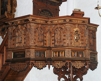 Sankt Mortens Kirke, N�stved Provsti. All � copyright Jens Kinkel