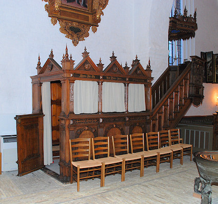 Sankt Mortens Kirke, N�stved Provsti. All � copyright Jens Kinkel