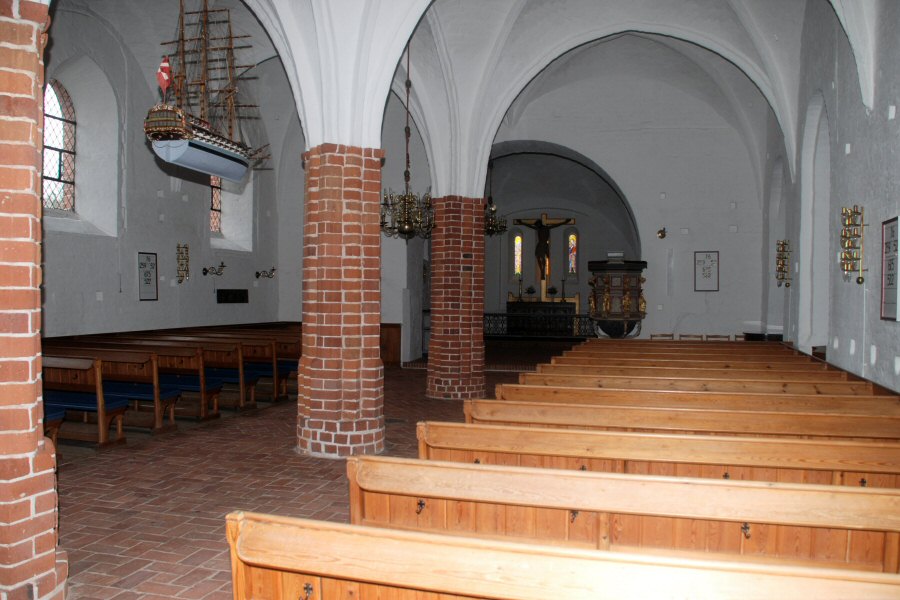 Nyk�bing Sj. Kirke,  Ods og Skippinge Provsti.  All � copyright Jens Kinkel