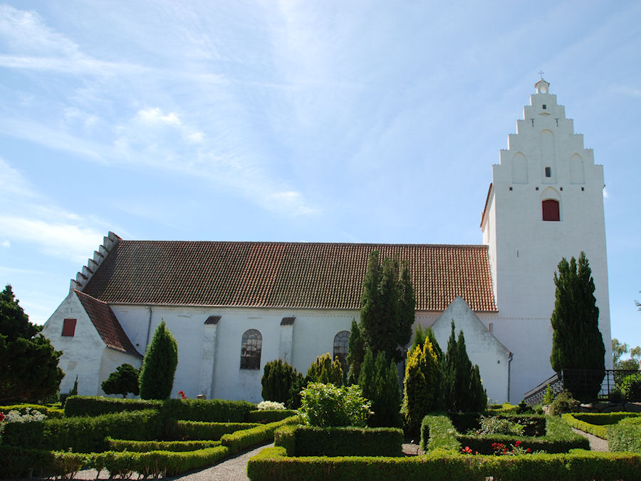 Øster Egesborg Kirke, Stege-Vordingborg Provsti. All © copyright Jens Kinkel
