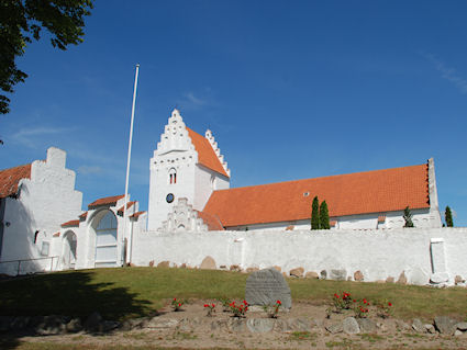 �ster Egesborg Kirke, Stege-Vordingborg Provsti. All � copyright Jens Kinkel