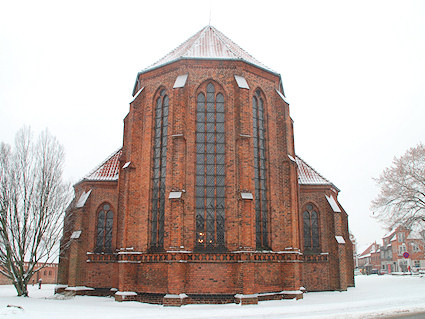 Sankt Peders Kirke, N�stved Provsti. All � copyright Jens Kinkel