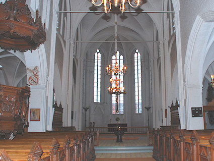 Sankt Peders Kirke, N�stved Provsti. All � copyright Jens Kinkel