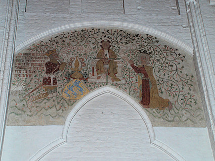 Sankt Peders Kirke, N�stved Provsti. All � copyright Jens Kinkel