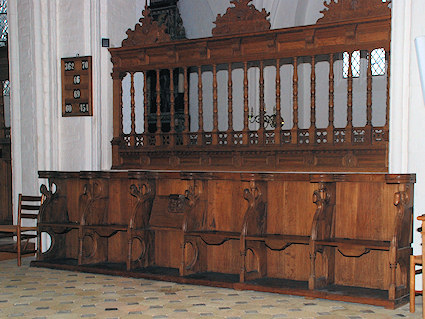 Sankt Peders Kirke, N�stved Provsti. All � copyright Jens Kinkel