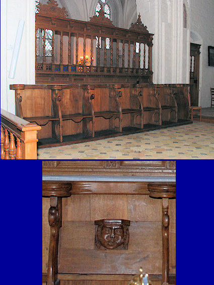Sankt Peders Kirke, N�stved Provsti. All � copyright Jens Kinkel