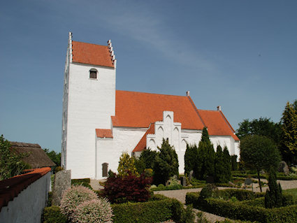 Tystrup Kirke, Næstved Provsti. All © copyright Jens Kinkel